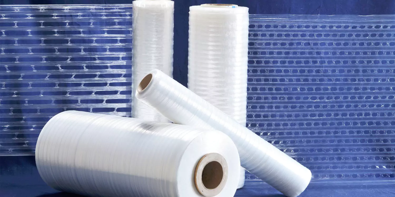 Industrial stretch or polyethylene stretch